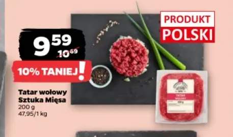Tatar wołowy Sztuka Mięsa