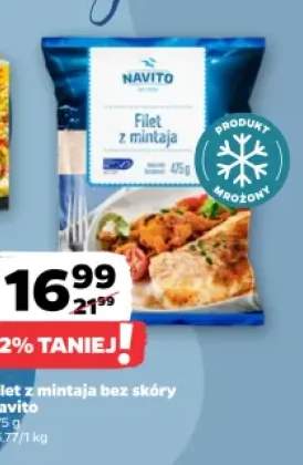 Filet z mintaja bez skóry Navito