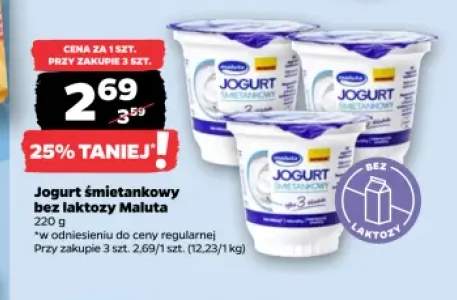 Jogurt śmietankowy bez laktozy Maluta