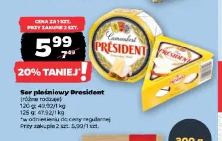 Ser pleśniowy President