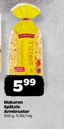 Makaron Spätzle Armbruster