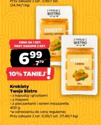 Krokiety z mięsem Twoje Bistro +2 warianty