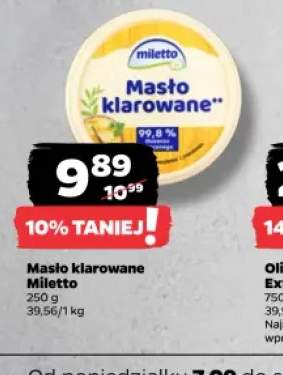 Masło klarowane Miletto