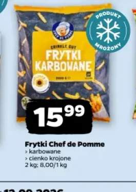 Frytki Chef de Pomme karbowane +1 wariant