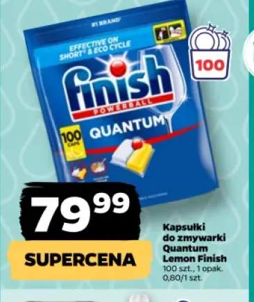 Kapsułki do zmywarki Quantum Lemon Finish