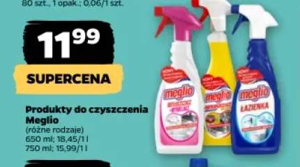 Produkt do czyszczenia Meglio odtłuszczacz + wybielacz +2 warianty