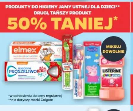 Produkty do higieny jamy ustnej dla dzieci