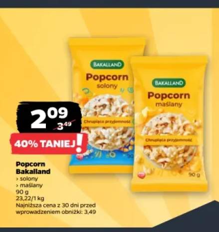 Popcorn Bakalland solony +1 wariant