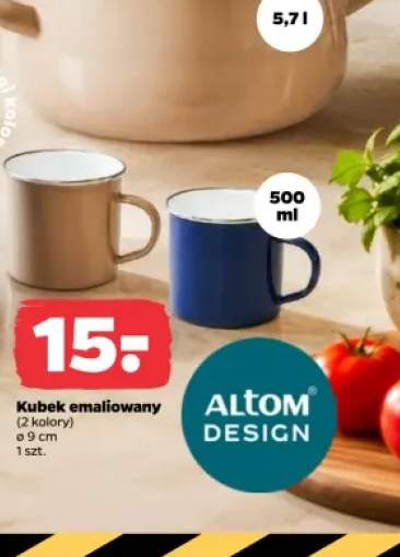 Kubek emaliowany 500 ml Altom Design