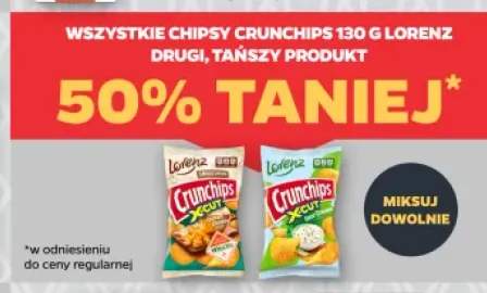 Chipsy Crunchips X-Cut Smakowita Papryka Lorenz +2 warianty