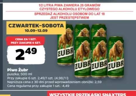 Piwo Żubr