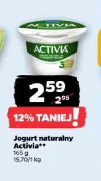 Jogurt naturalny Activia