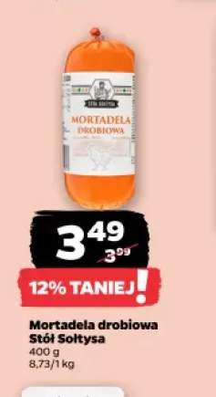 Mortadela drobiowa Stół Sołtysa