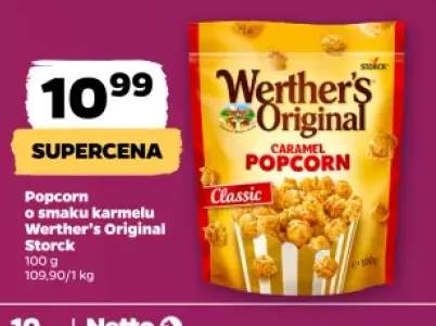 Popcorn o smaku karmelu Werther's Original Classic