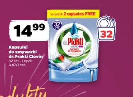Kapsułki do zmywarki dr.Prakti Clovin