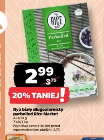 Ryż biały długoziarnisty parboiled Rice Market