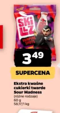 Ekstra kwaśne cukierki twarde Sour Madness