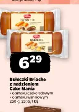 Bułeczki Brioche z nadzieniem o smaku czekoladowym Cake Mania +1 wariant