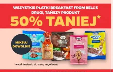 Płatki Breakfast from Bell's +5 wariantów