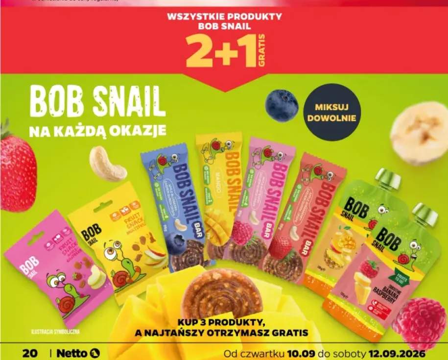Produkty Bob Snail +8 wariantów