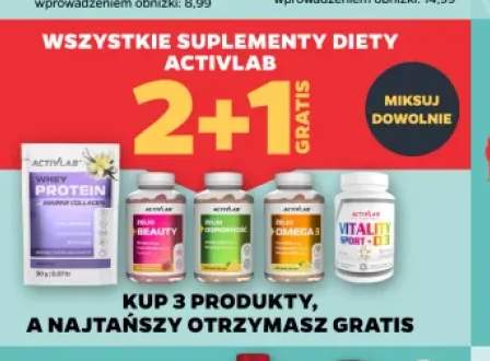 Suplementy diety Activlab +5 wariantów