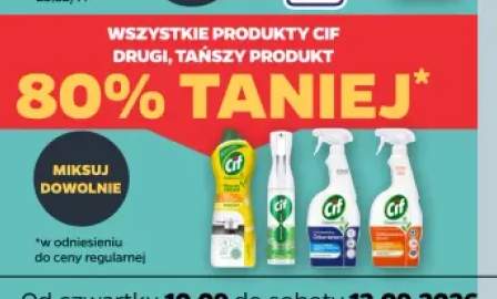 Produkty Cif +3 warianty