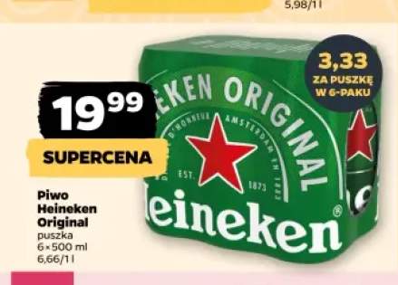 Piwo Heineken Original 6-pak 500 ml