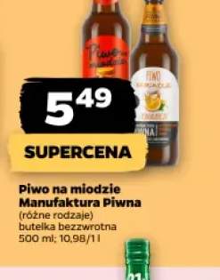 Piwo na miodzie Manufaktura Piwna