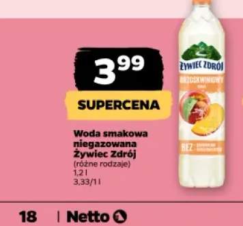 Woda smakowa niegazowana Żywiec Zdrój