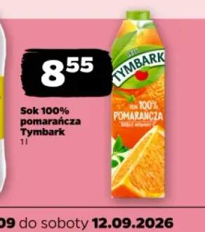Sok pomarańcza Tymbark 100%