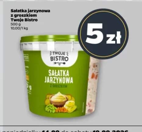 Sałatka jarzynowa z groszkiem Twoje Bistro