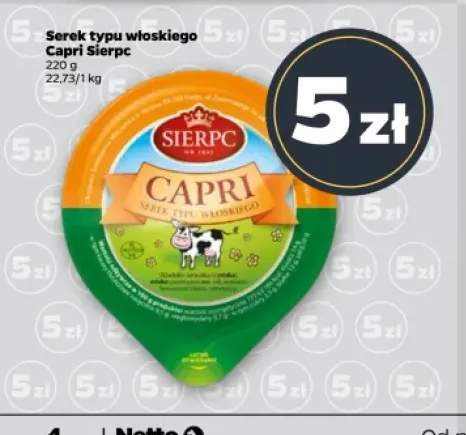 Serek typu włoskiego Capri Sierpc