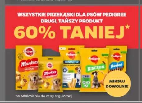 Przekąski dla psów Pedigree +4 warianty