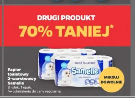 Papier toaletowy 2-warstwowy Samelle