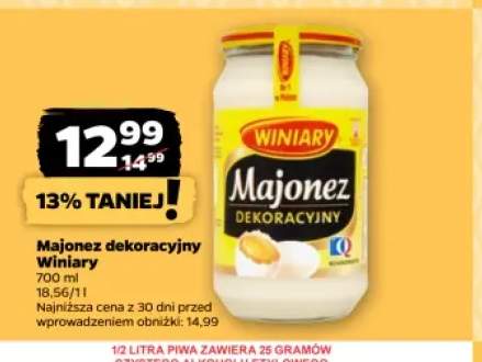 Majonez dekoracyjny Winiary