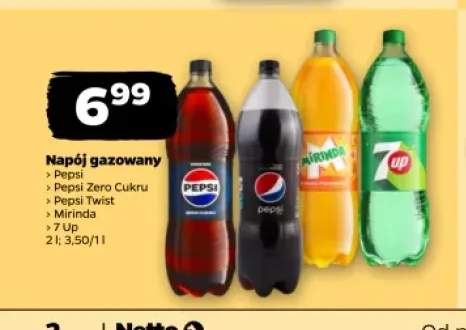 Napój gazowany Pepsi Twist +4 warianty