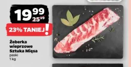 Żeberka wieprzowe paski Sztuka Mięsa