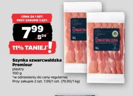Szynka szwarcwaldzka plastry Premieur