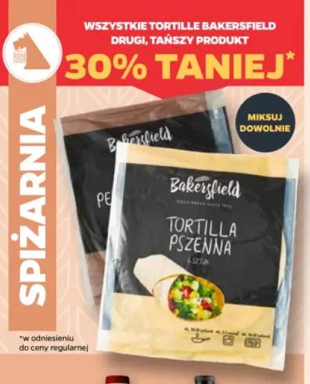 Tortille Bakersfield +1 wariant