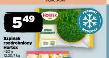 Szpinak rozdrobniony Hortex