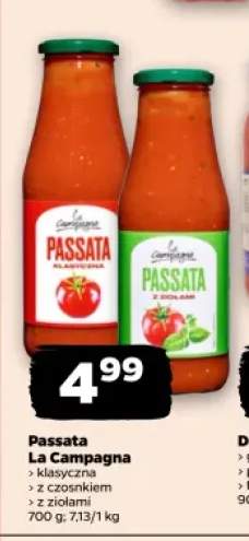 Passata klasyczna La Campagna +2 warianty