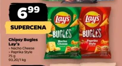 Chipsy Bugles Nacho Cheese Lay's +1 wariant