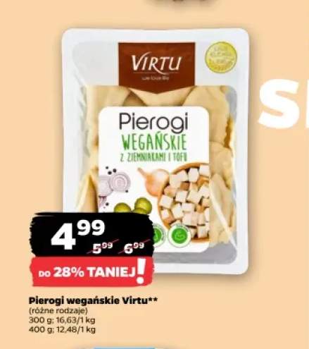 Pierogi wegańskie Virtu 300 g +1 wariant