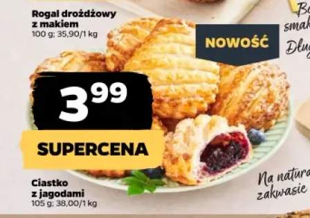 Ciastko z jagodami