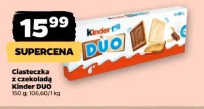 Ciasteczka z czekoladą Kinder Duo