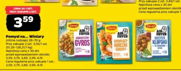 Pomysł na... Air Fryer aromatyczny gyros Winiary +2 warianty