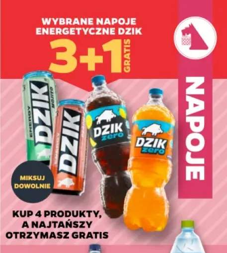 Napój energetyczny Dzik Energy Mojito +3 warianty