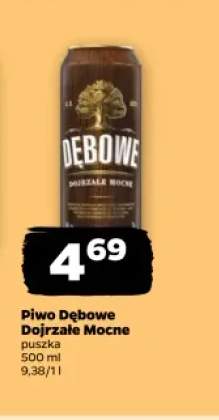 Piwo Dębowe Dojrzałe Mocne
