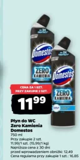 Płyn do WC Zero Kamienia Domestos