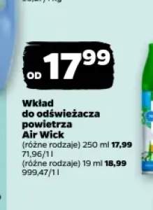 Wkład do odświeżacza powietrza Air Wick